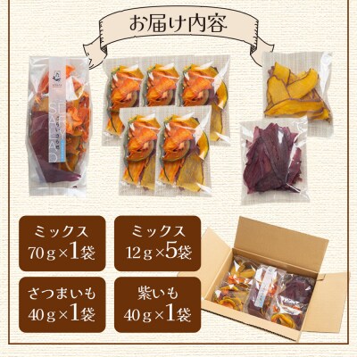 野菜チップス 6袋 紫いもチップス 1袋 サツモイモチップス 1袋 合計8袋 ke-0003