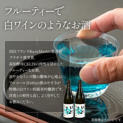 【6回定期便】純米吟醸いとをかし酒 720ml×2本 Wgs-0129