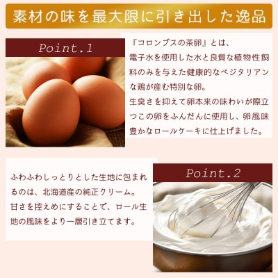 【4〜6人前】たまご屋さんが作る卵の風味が楽しめるこだわり抜いた ロールケーキ 1本 kl-0003