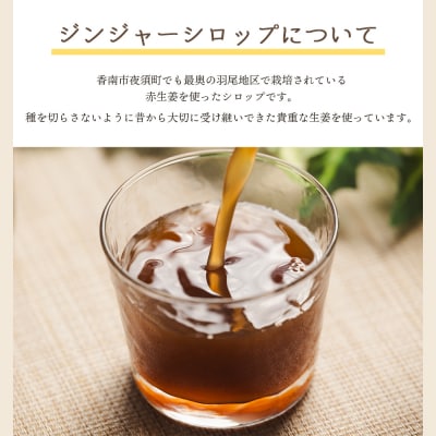 【2回定期便】ジンジャーシロップ150ml×3本 Wyr-0061