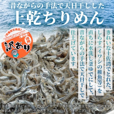 訳あり 上乾ちりめん 約1kg 冷蔵 mu-0014