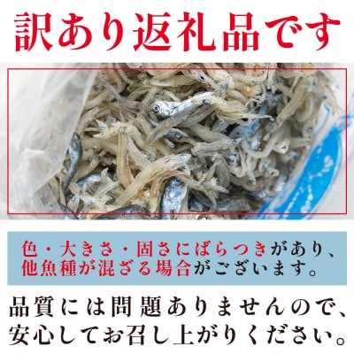 訳あり 上乾ちりめん 約1kg 冷蔵 mu-0014