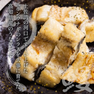 高知県産うなぎの白焼き きざみうなぎ 50g×4袋 田野町完全天日塩 蒲焼のタレ付き yw-0094