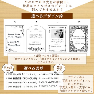 木製プレートSサイズ ak-0011