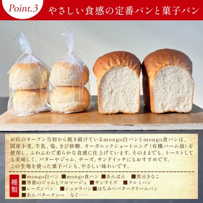 mongo mongoモンゴモンゴこだわりパンセット A 10個入り パン詰め合わせ mo-0007