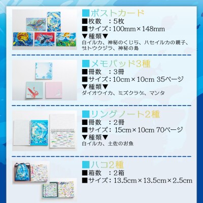 お魚デザイン雑貨7点セット mm-0010