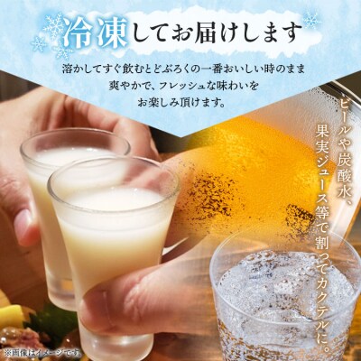 【3回定期便】どぶろく 栄壽(白/甘口) 720ml×2本 Wdb-0047