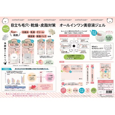 AB-7　オールインワン美容液ジェル(岡山県産白桃エキス配合スキンケア)