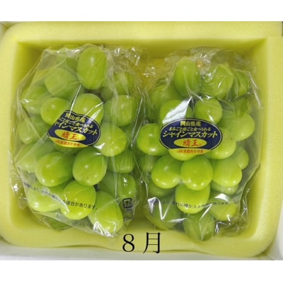 【令和8年発送・先行受付】岡山県産　晴れの国岡山フルーツ7月8月定期便2回　GT-1