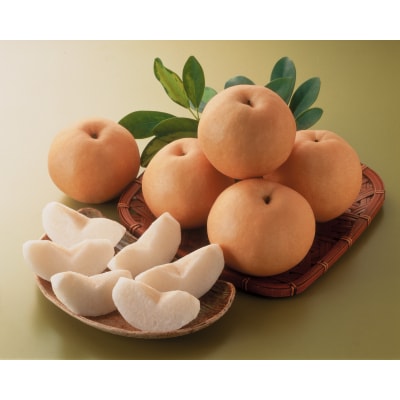 【先行予約】　岡山県産　新高梨　5～6玉(約2.5kg)環-15