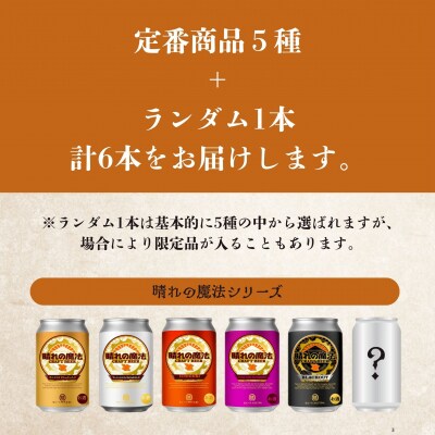 クラフトビール　6本　350m　【飲み比べ】
