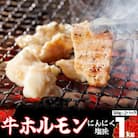 味付け牛ホルモン 秘伝のたれ漬け にんにく塩味 1kg(500g×2パック)