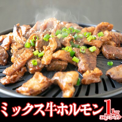 味付け ミックス 牛ホルモン 1kg (500g×2P)