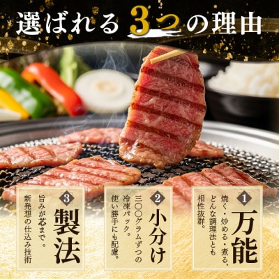 国産牛 焼肉用 スライス 1.2kg(300g×4パック)