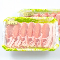 白金豚(プラチナポーク)ロース肉(スライス)600g | ふるさと納税のお礼品