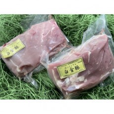 白金豚モモブロック500g(真空パック)×2