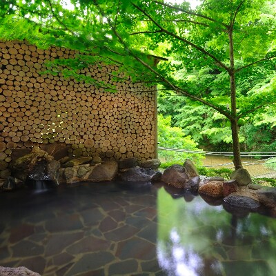 結びの宿 愛隣館 ペア宿泊券(1泊2食付・かまどダイニング基本プラン)
