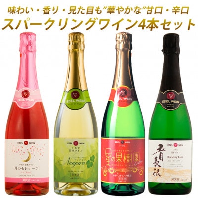 贅沢スパークリングワイン4本セット
