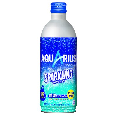 アクエリアス スパークリング 490mlボトル缶×24本