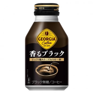 ジョージア 香るブラック 260mlボトル缶×24本