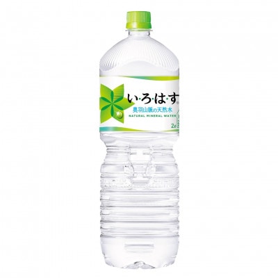 【毎月定期便】い・ろ・は・す 奥羽山脈の天然水 2Lペットボトル×6本全3回
