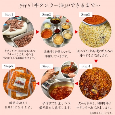 花巻温泉(株)中華料理長手作り「牛タンラー油」