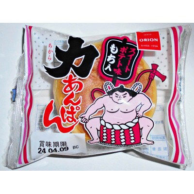 オリオンベーカリー　力あんぱん　スイートポテト味　12個入り