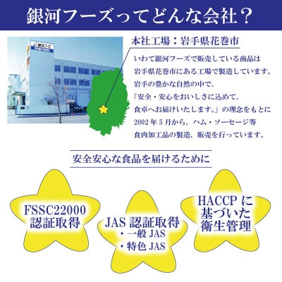 銀河フーズ　原木 ロースハムロング1.7kg【業務用】