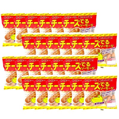 銀河フーズ　チーズでるソーセージ(24袋セット)