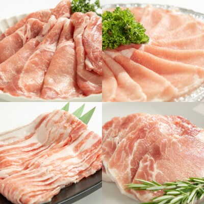 肉の匠中むら屋厳選　豚肉食べ比べセット4.5kg