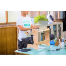 WOOD STANDING DESK