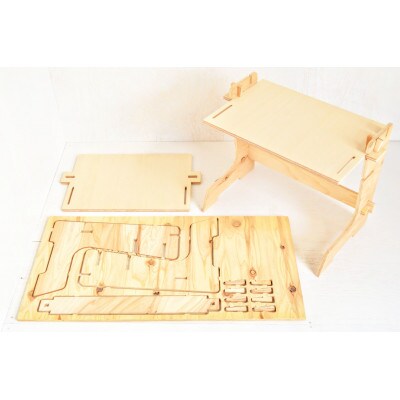 WOOD STANDING DESK KIT