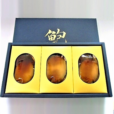 粋〆完熟煮貝 山都三昧(アワビ煮貝3個)