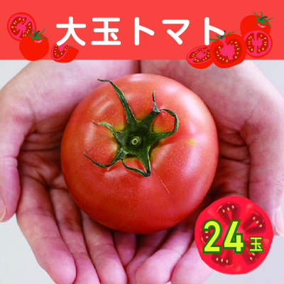 大玉トマト24玉【34】