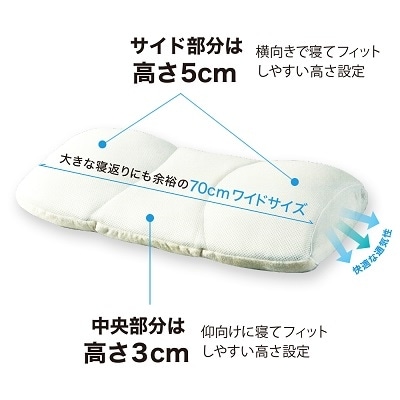 洗えるこだわりの5層構造プレミアム枕(プラチナコットンの専用カバー付)【159】