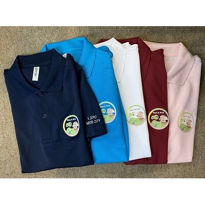 【ウクライナ避難民支援】みどり市チャリティクールビズポロシャツ&Tシャツ【168】