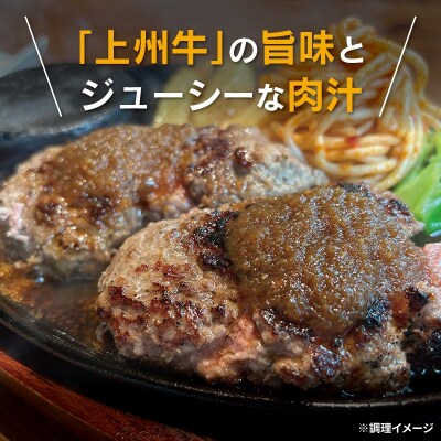 生冷凍 上州牛入りハンバーグ4kg(200g×20個)【195】