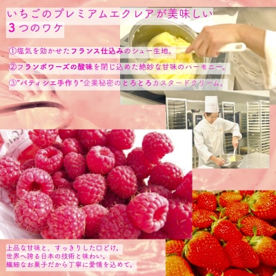 いちごのプレミアムエクレア【282】