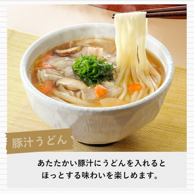 本吟膳上州半生うどん 12人前-つゆ付き
