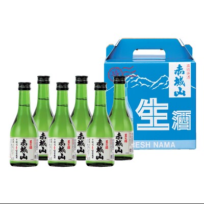 赤城山-本醸造辛口生貯蔵酒　300ml 6本セット