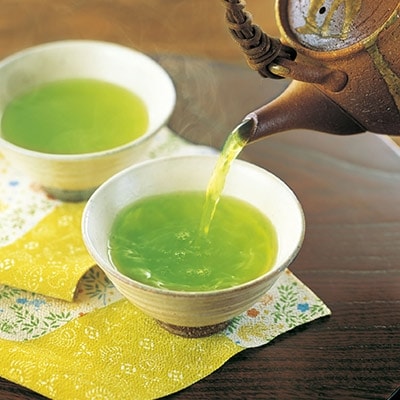 有機宇治茶味わいセット 有機宇治玉露 有機宇治緑茶(上煎茶)80g×各2本
