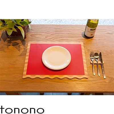 tononoランチョンマット　standard　朱