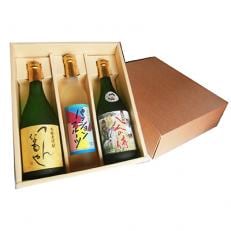 焼酎飲み比べセットTHP　(麦、麦、リキュール)