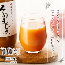 無添加!100%そのまんまりんごジュース6本入り | ふるさと納税のお礼品