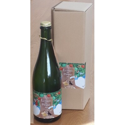 シードル La feerie de pomme 2021 Soleil 750ml 1本(夏林檎)