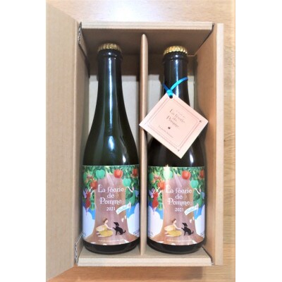 シードル La feerie de pomme 2021 Soleil 375ml 2本セット