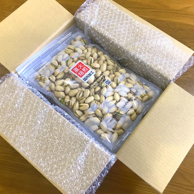 【2023年2月中旬発送】無塩 素焼き 殻付ピスタチオ 1.4kg(350g×4袋)