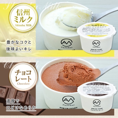 【2024年7月上旬発送】【さとふる限定】ピスタチオ&アーモンドと信州ミルクのジェラート24個