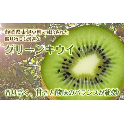 東伊豆・佐藤農園のキウイ　家庭用　約3.2kg以上(Mサイズ～3Lサイズ) 1394 / 佐藤農園 