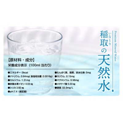 稲取の天然水　ラベルレスボトル　4箱　2L　24本　A033 /イオン　シリカ　静岡県　東伊豆町
